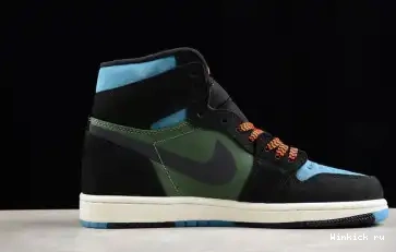 'BLACK GORE-TEX OLIVE' 1 AIR HIGH ELEMENT JORDAN 0520